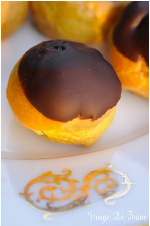 petits choux au chocolat