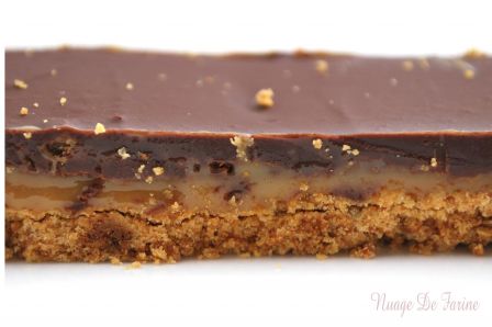 carrés caramel