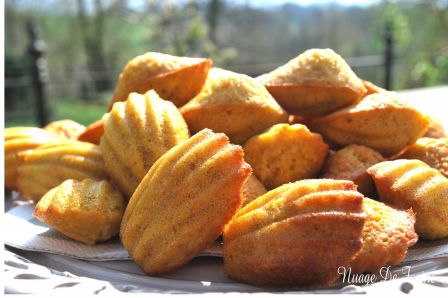 Madeleines banane-coco